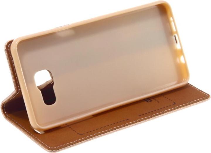 Produktbild Xundd Book Case Fashion Galaxy A5 (2016) - gold (Samsung Galaxy A5 (2016))