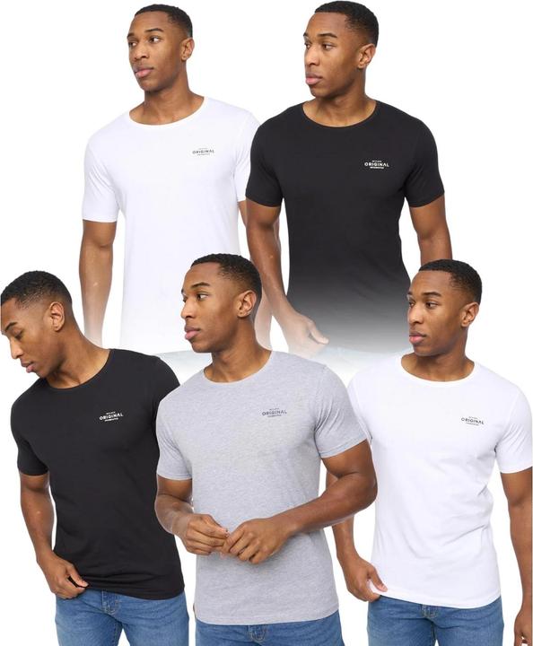 Crosshatch Basicstandard TShirt (5erPack)