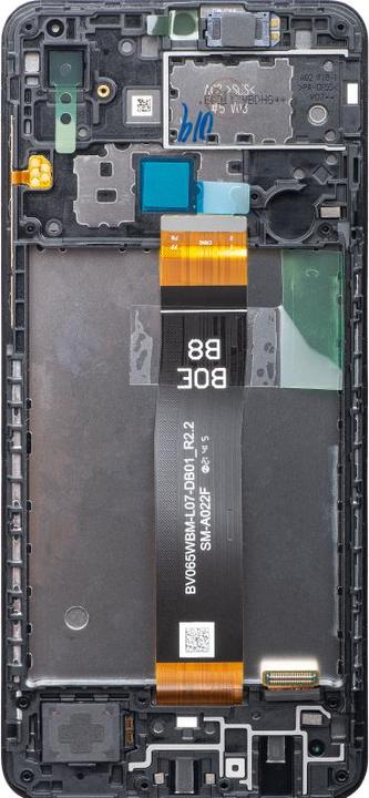 Actual product image Samsung Display Unit für Galaxy A02 A022, Schwarz (Display)