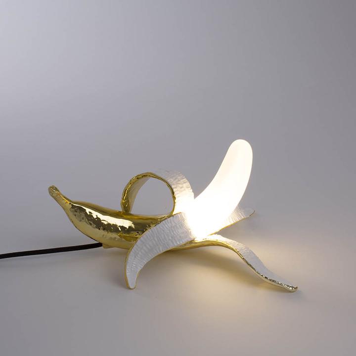 Actual product image Seletti Banana Lamp Dewey table lamp gold (480 lm)