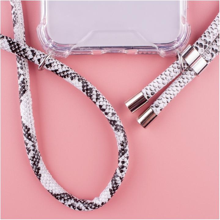 Actual product image Lookabe Necklace Snake Edition iPhone Xr silver snake loo019