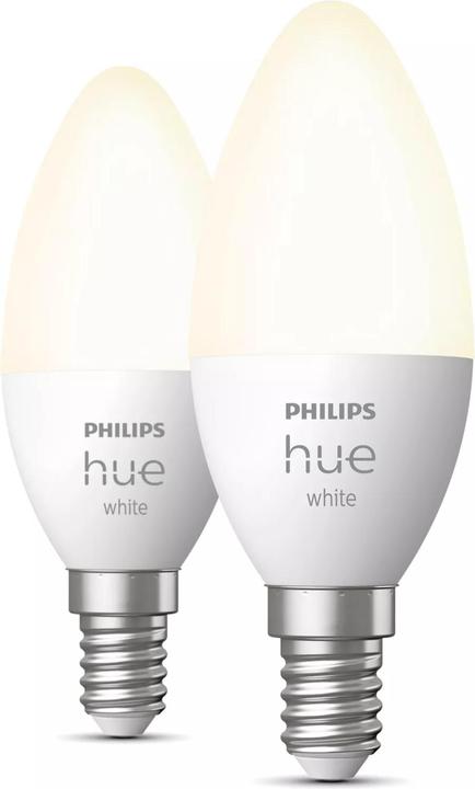 Actual product image Philips Hue White BT (E14, 5.50 W, 470 lm, 2 x, F)