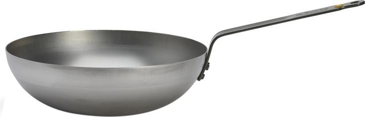 de Buyer Wok arrondi Minéral B (28 cm, Wok, Acier)