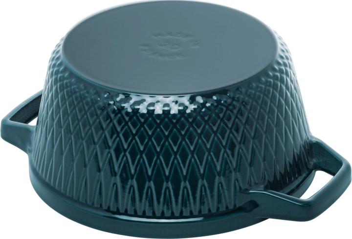 Produktbild Staub Twisted Cocotte (20 cm, Bräter + Schmortopf, Gusseisen)