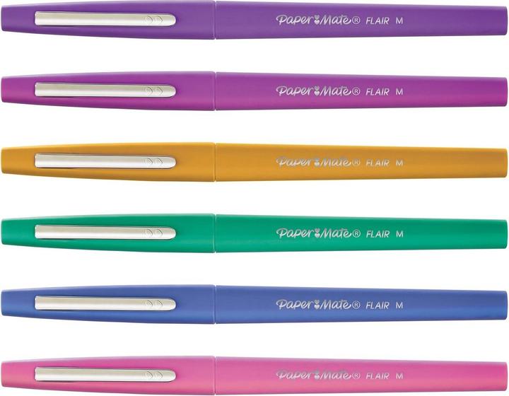 Produktbild Paper Mate Faserschreiber Flair (Mehrfarbig, 6 x)
