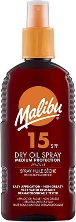 Malibu Dry Oil Spray (Sonnenöl, SPF 15, 200 ml)