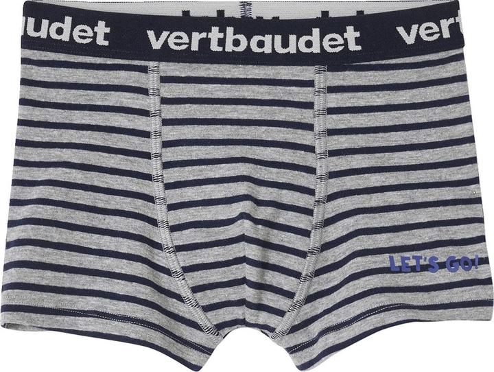 Immagine prodotto Vertbaudet Bio-Kollektion: 5er-Pack Jungen Boxershorts mit Streifen, Stretch (92, Confezione da 5 pezzi)