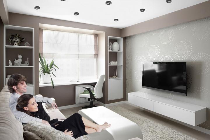 Actual product image Kanlux MINI BORD 28783 Recessed downlight max. 35W GX5.3/GU10 black (G5.3)