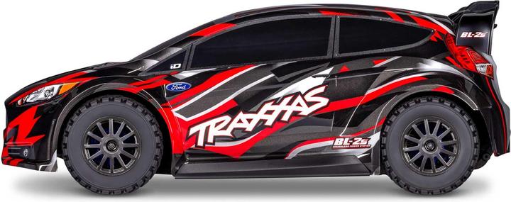 Produktbild Traxxas FORD FIESTA ST 4X4 BL-2S BLAU 1/10 RALLY RTR BL-2S BRUSHLESS, HD-TEILE, OHNE AKKU/LADER (RTR Ready-to-Run)