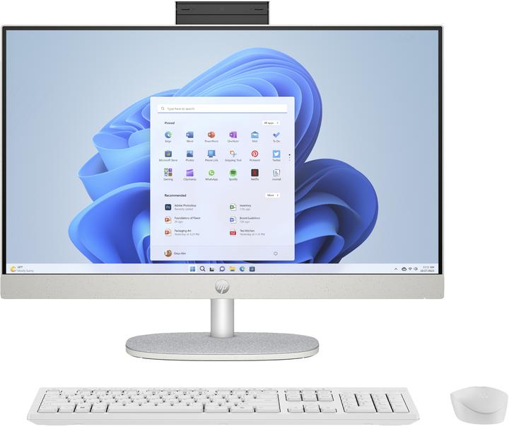 Actual product image HP 24-cr0007ng AiO (Intel Core i7-1355U, 16 GB, 1000 GB, Intel Iris Graphics)