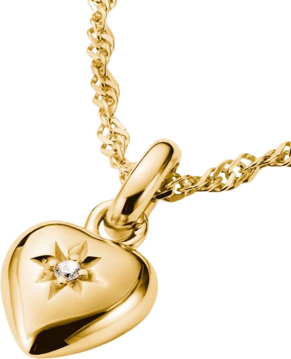 Image du produit Thomas Sabo Charm-Anhänger Herz mit Stern Connect vergoldet (Argent Sterling)