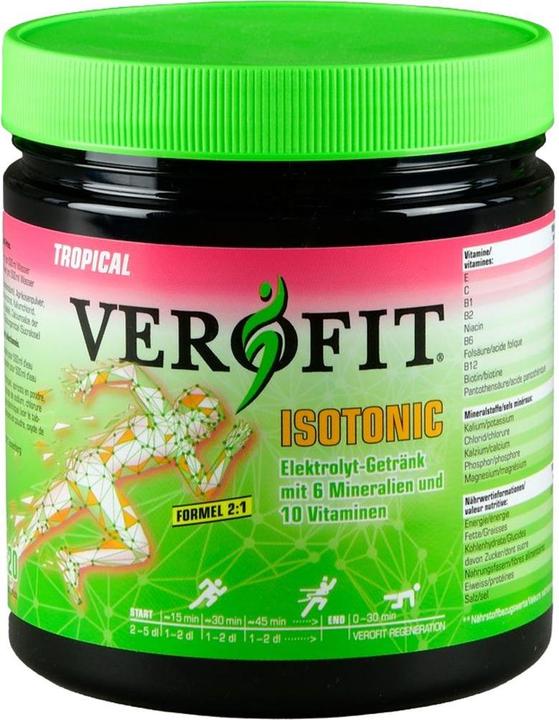 Actual product image VEROFIT Isotonic (Tropical, 1 pcs., 600 g)