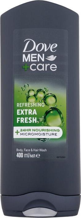 Dove Mencare Extra Fresh Body And Face Wash (400 ml)