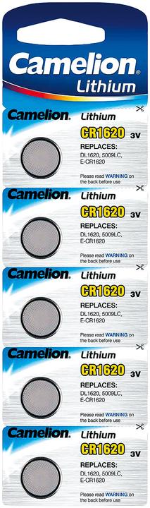 Productafbeelding Camelion CR 1620 Lithium (5 Pcs., CR1620, 70 mAh)