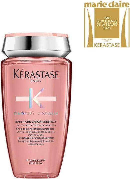Actual product image Kérastase Bain Riche Chroma Respect (500ml) (500 ml, Liquid shampoo)