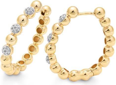 Breuning OHRSCHMUCK - BRILL. 0,21 Ct. H/si (585, - Gold)