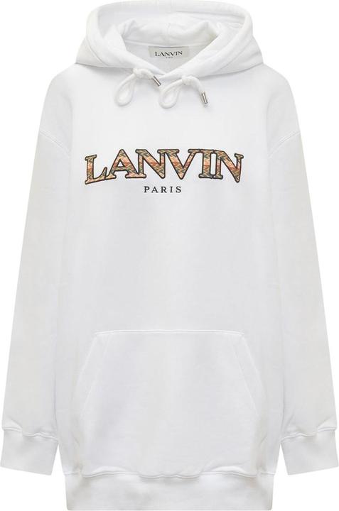 Lanvin Oversized Logo Hoodie Sweatshirt (S)