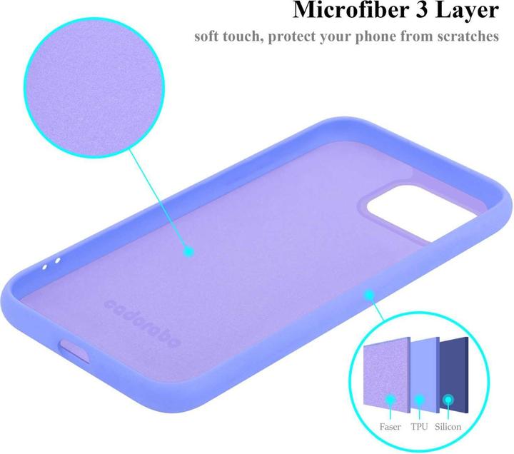 Actual product image Cadorabo Bumper Case for Motorola MOTO G 5G PLUS TPU Liquid Silicone Cover for Motorola MOTO G 5G PLUS (Motorola Moto G 5G Plus)