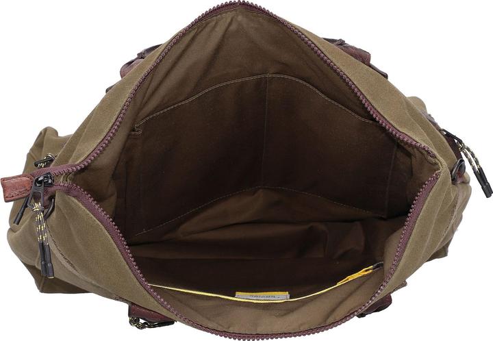 Immagine prodotto Camel Active Borsa a tracolla in tela e pelle in stile erboristeria