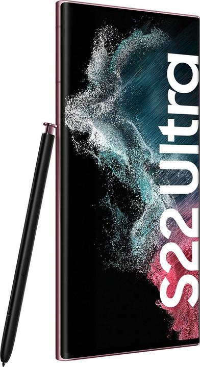 Produktbild Samsung Galaxy S22 Ultra EU (128 GB, Burgundy, 6.80", Dual SIM, 108 Mpx, 5G)