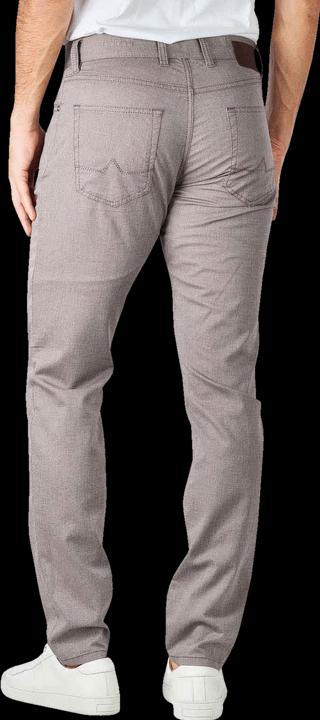 Actual product image Alberto Smart Cotton Pipe Pant Regular Slim Fit Brown (W31/L34)