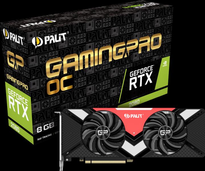 Actual product image Palit GeForce RTX 2080 GamingPro OC (8 GB)