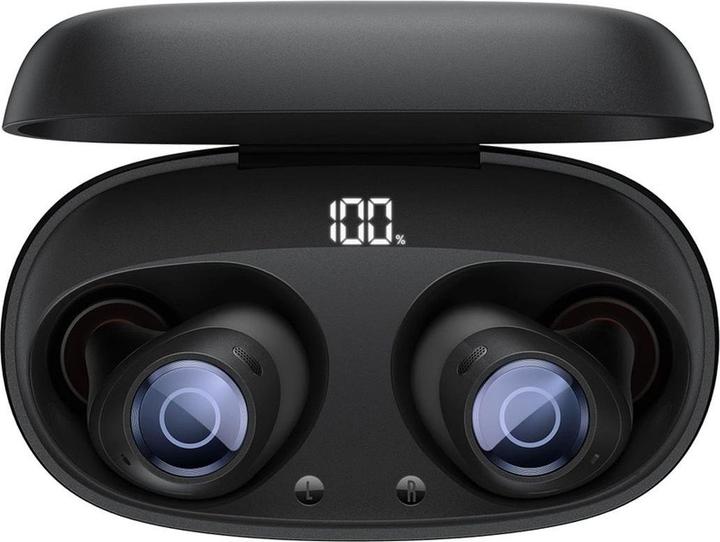 Actual product image Baseus Bowie MA20 Pro TWS Wireless Headphones with ANC and IPX6 - Black (ANC, 38 h, Wireless)