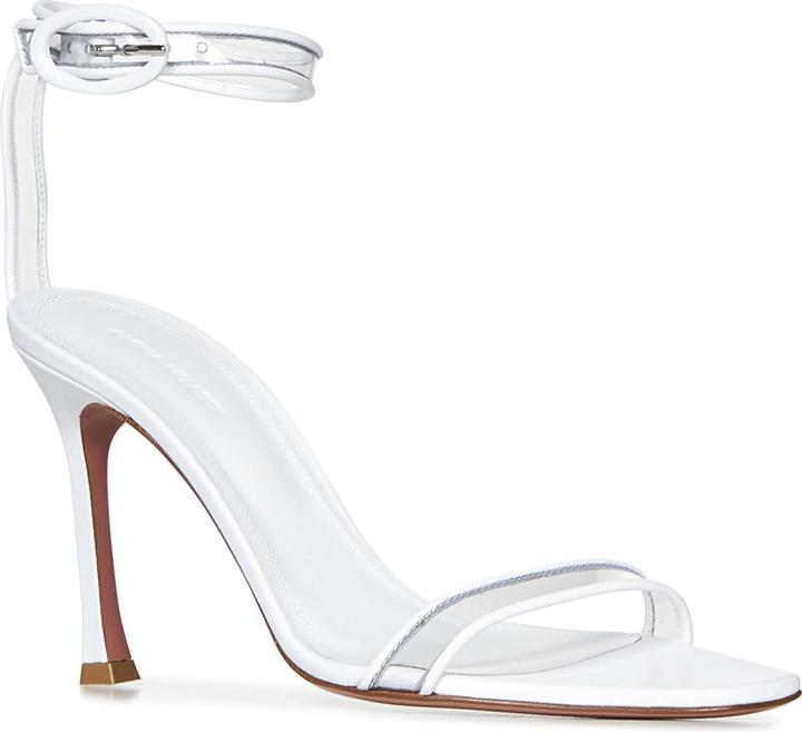 Actual product image Amina Muaddi Sandals White (40)