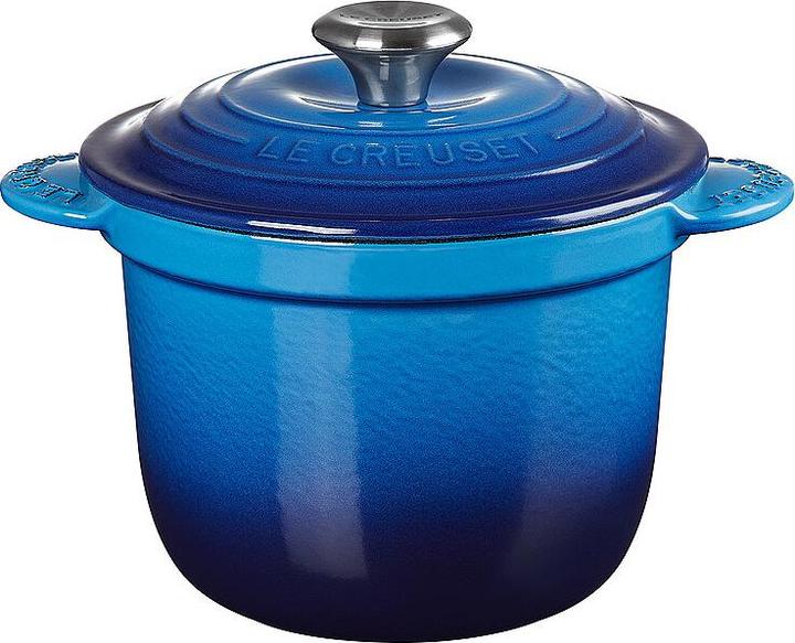 Produktbild Le Creuset Cocotte Every 18 cm Azure (18 cm, Kochtopf, Gusseisen)