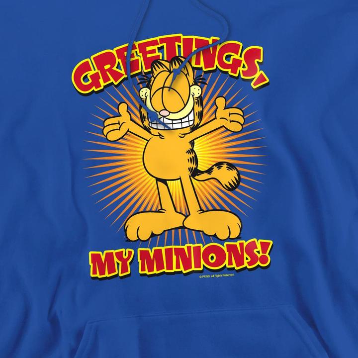 Immagine prodotto Garfield Minions Felpa con Cappuccio Uomo (L)