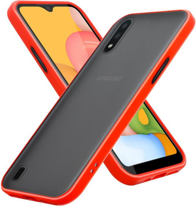 Actual product image Cadorabo Hybrid Matt Cover (Samsung Galaxy A01)