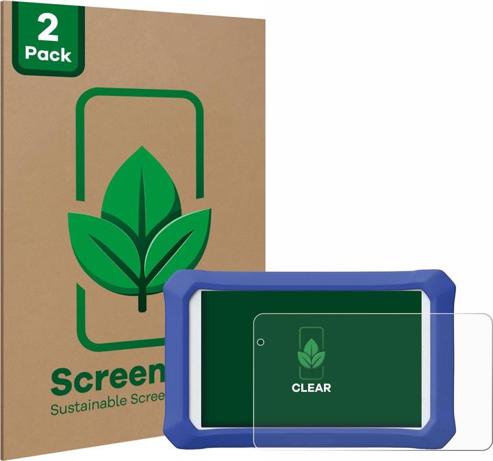Produktbild ScreenLeaf Schutzfolie nachhaltiger Displayschutz Displayschutzfolie Folie Klar Transparent (2 Stück, Clempad X Revolution)