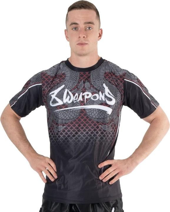 Actual product image 8Weapons Functional T-Shirt, Naga Yant, black-red XL (XL)