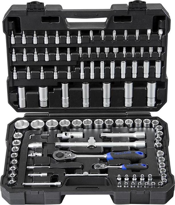 Actual product image Projahn Socket spanner set 108 pcs 8653 14' 12' 516' (1/4")