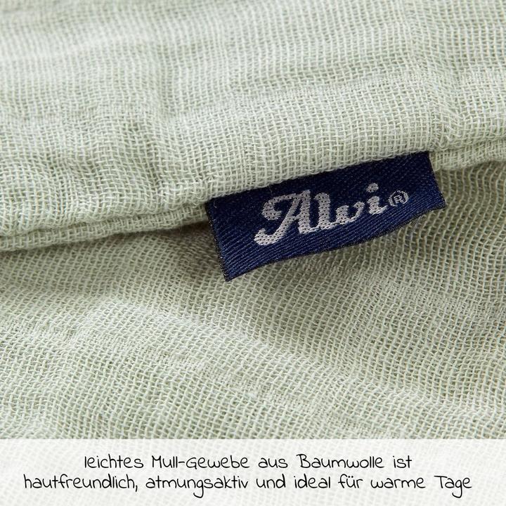 Produktbild Alvi Mull Schlafsack (110 cm, 0.5 TOG)