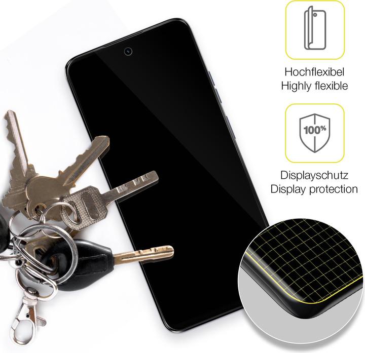 Actual product image Dipos Screen Protector Full-Cover 3D (2 Piece, Motorola Moto G34)
