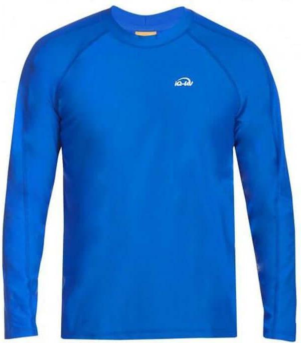IQ-UV Men's lycra long-sleeved UV 300 beach & sea long-sleeved (M)