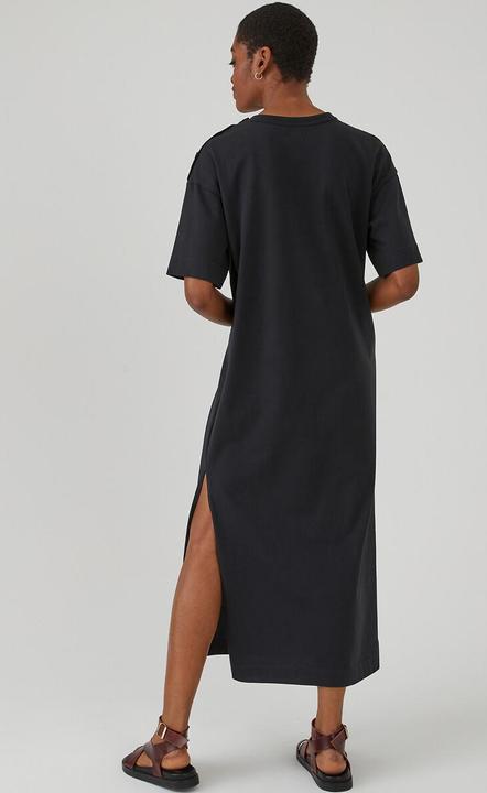 Produktbild La Redoute Collections Langes Jerseykleid mit Knopfleiste an der Schulter (L)