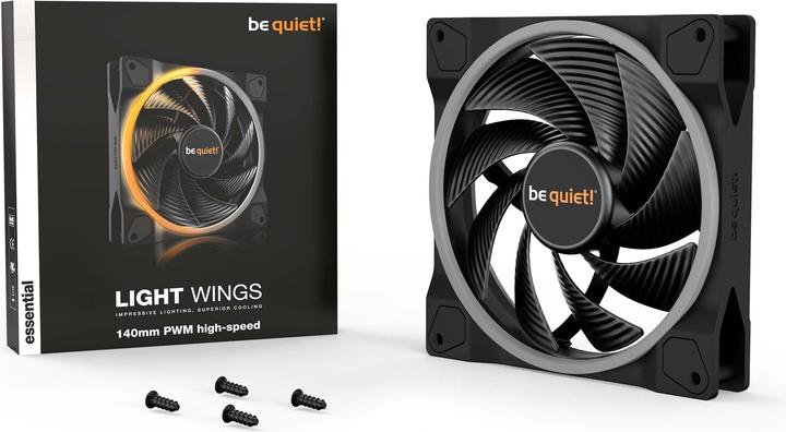 Actual product image be quiet! Light Wings High Speed (140 mm, 1 x)