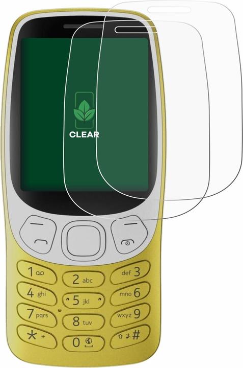 Image du produit ScreenLeaf Film de protection durable Protection d'écran Film clair transparent (2 pièce(s), Nokia 3210)