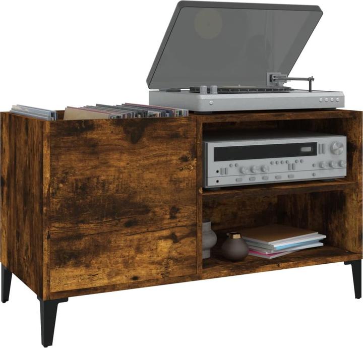 Produktbild VidaXL Plattenschrank Räuchereiche 84,5x38x48 cm Holzwerkstoff
