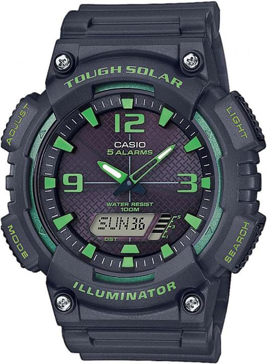 Actual product image Casio AQ-S810W-8A3VEF (Analogue wristwatch, Digital watch, 52.20 mm)