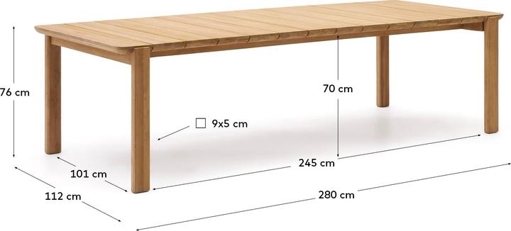 Produktbild Kave Home Icaro (280 cm)