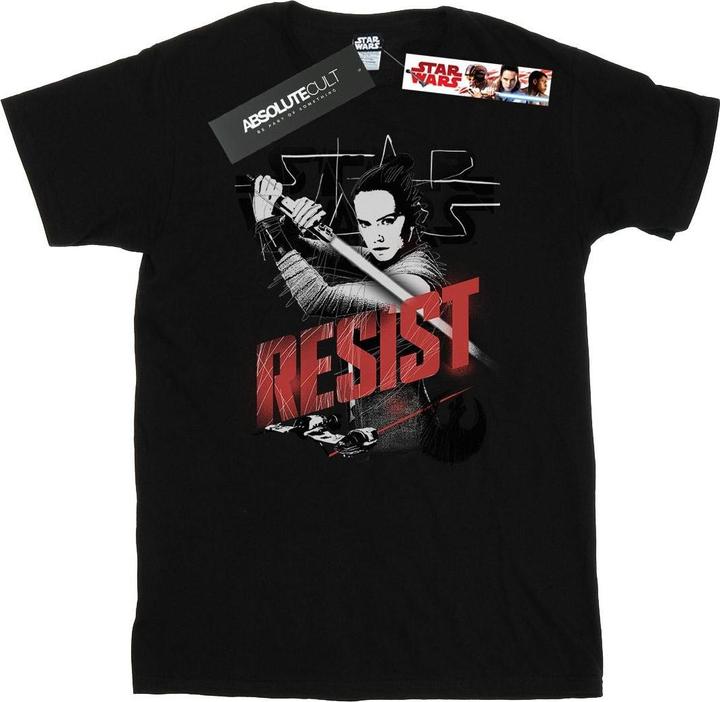 Star Wars The Last Jedi Rey Resist TShirt (L)