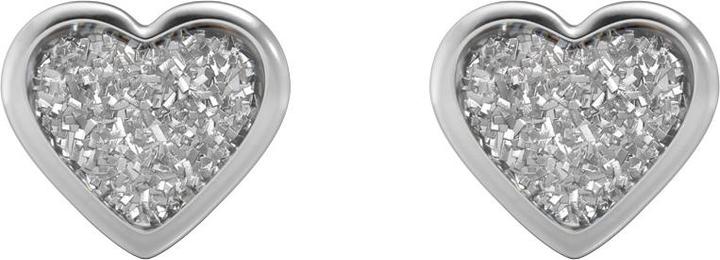 Studex Sensitive Ohrstecker Herz Glitter (Edelstahl)