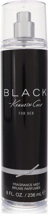 Actual product image Kenneth Cole Black by Body Mist 240 ml (Spray, 236 ml)