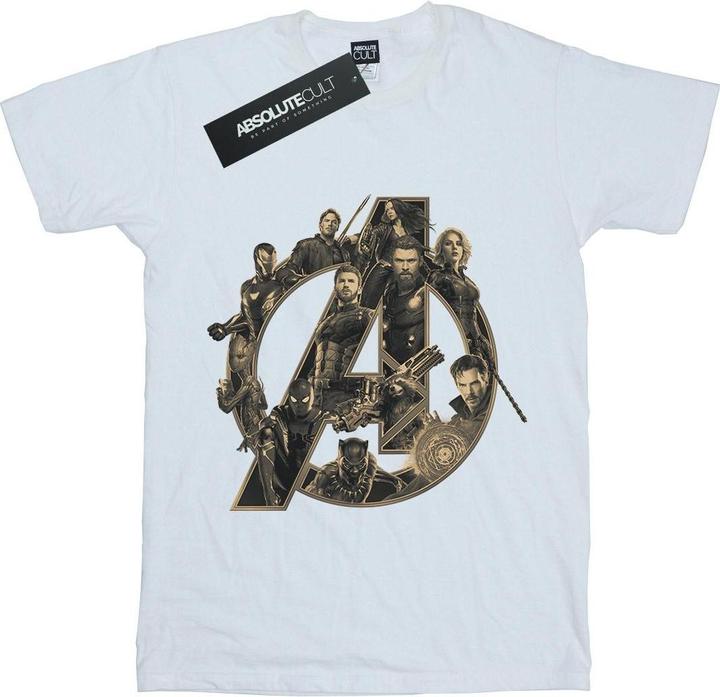 Avengers Infinity War Logo TShirt Mädchen