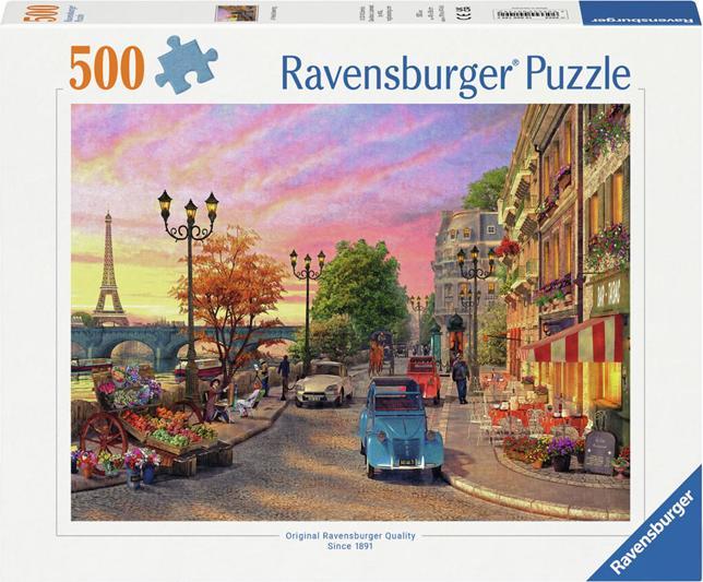 Produktbild Ravensburger Puzzle Abendstimmung in Paris, 500 Teile. (500 Teile)