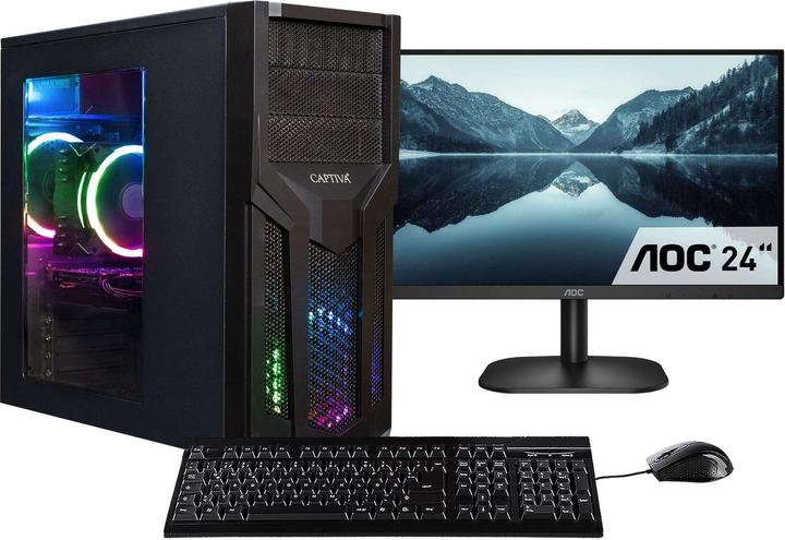 Actual product image Captiva Power Starter R79-999 TFT Bundle Ryzen 5 Radeon Graphics (AMD Ryzen 5 5600G, 16 GB, 1000 GB, AMD Radeon Graphics)