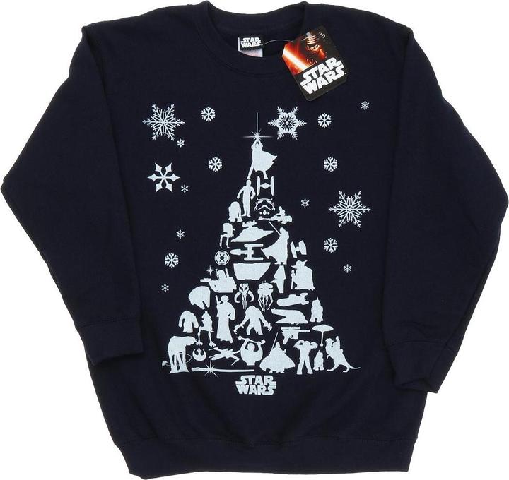 Star Wars Christmas Tree Sweatshirt Jungen